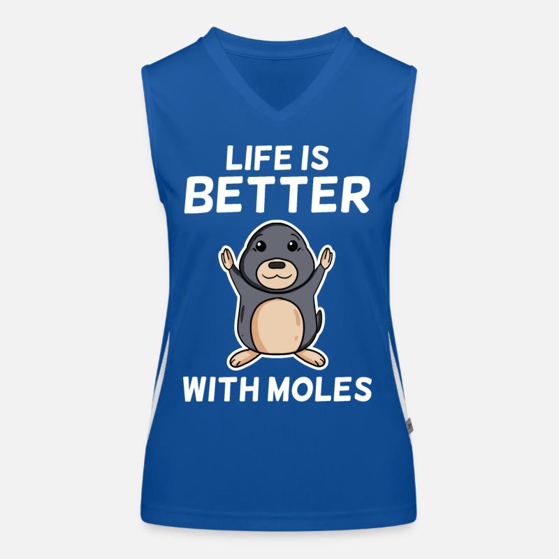 mole Women's Functional Contrast Tank Top