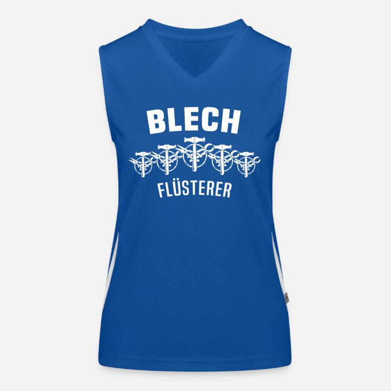Spengler Bauspengler Karosseriespengler Funktionelles Kontrast-Tank Top für Frauen