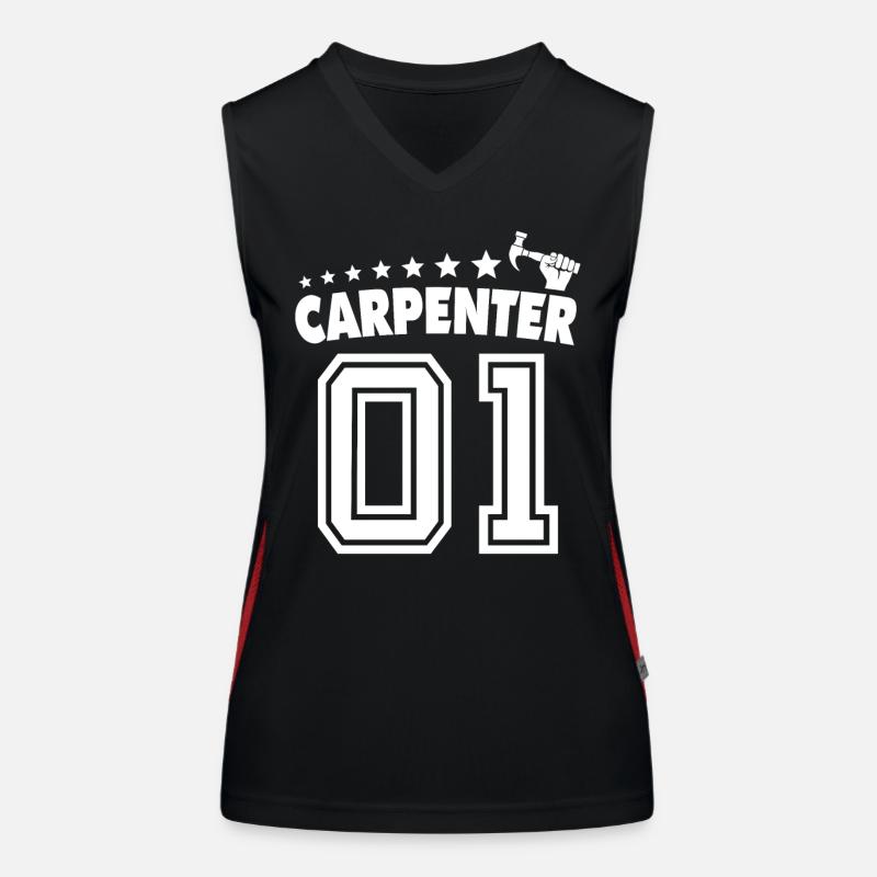 Carpenter, carpenter, carpenter, Women's Functional Contrast Tank Top