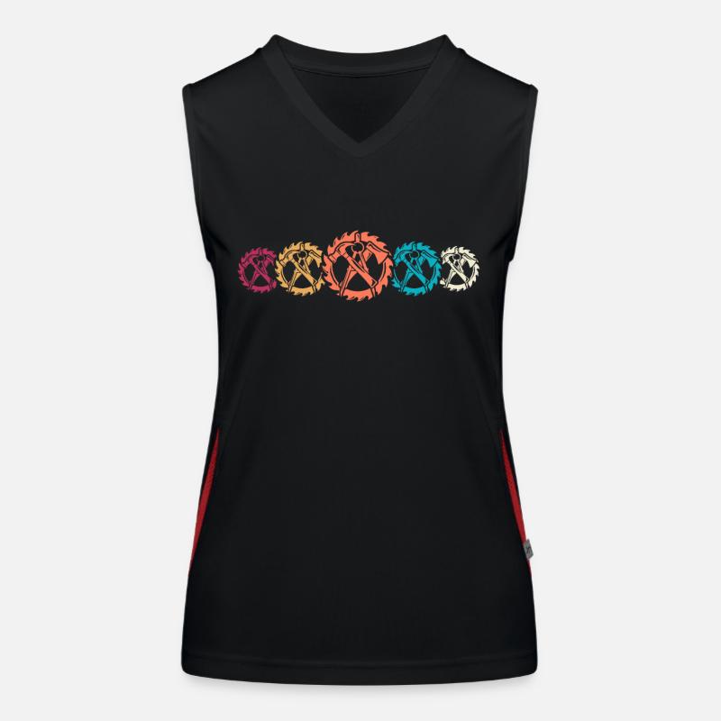 Carpenter, carpenter, carpenter, Women's Functional Contrast Tank Top