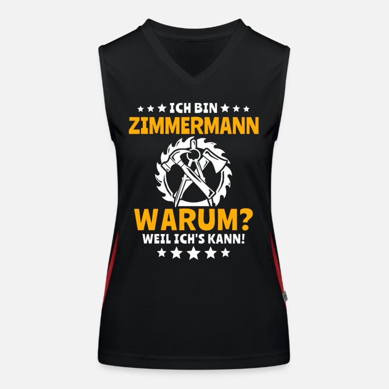Zimmermann Zimmerer Funktionelles Kontrast-Tank Top für Frauen