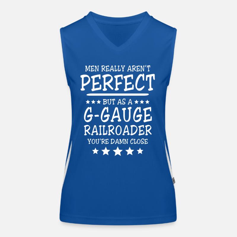 Gartenbahn Perfekt Garteneisenbahn Spur G Funktionelles Kontrast-Tank Top für Frauen