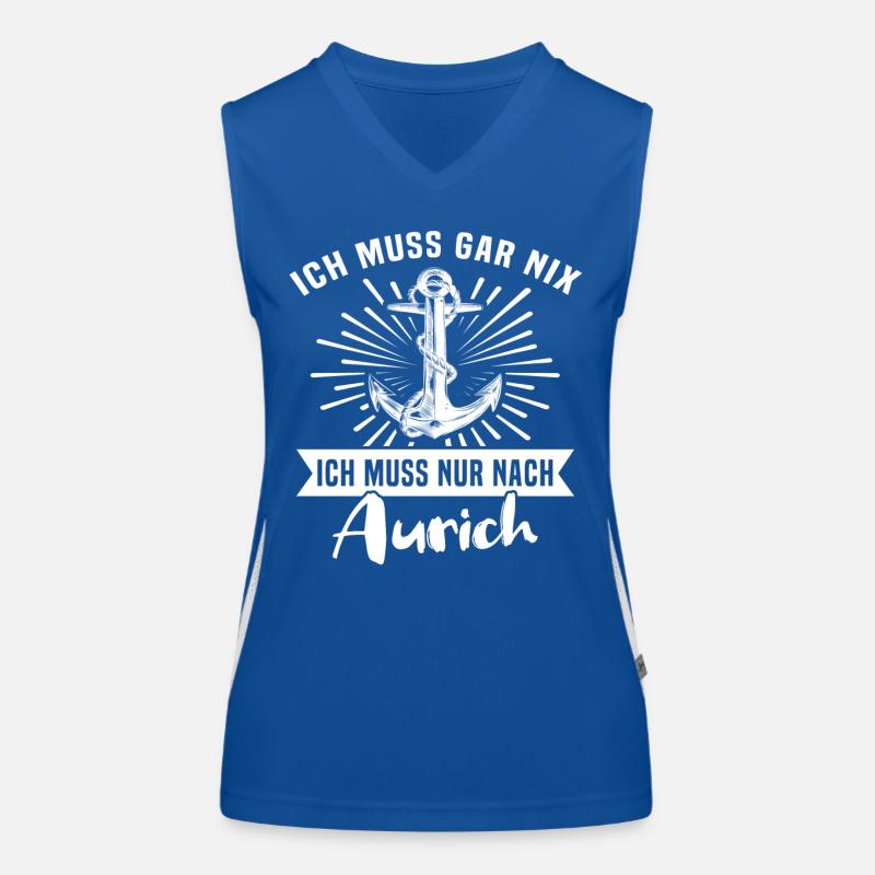 Aurich Funktionelles Kontrast-Tank Top für Frauen