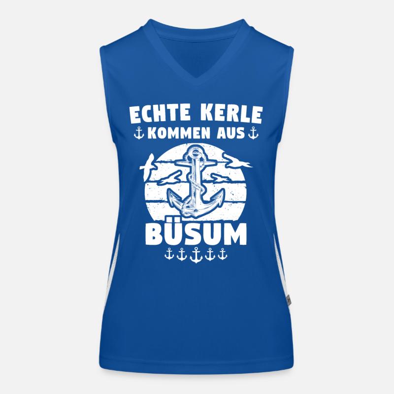 Büsum Funktionelles Kontrast-Tank Top für Frauen