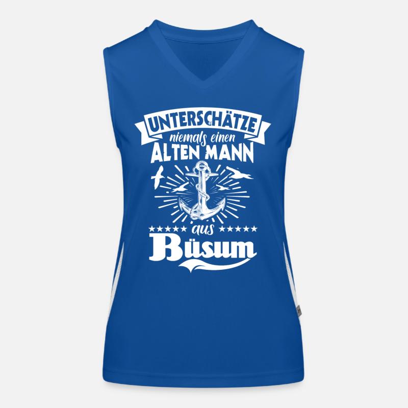 Büsum Funktionelles Kontrast-Tank Top für Frauen