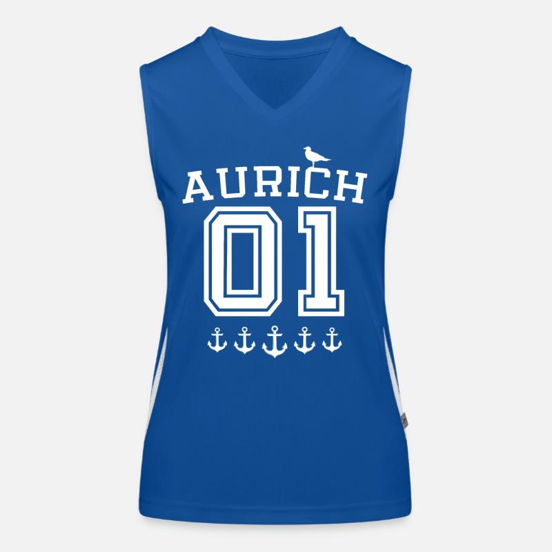 Aurich Auricher Débardeur respirant contrasté Femme