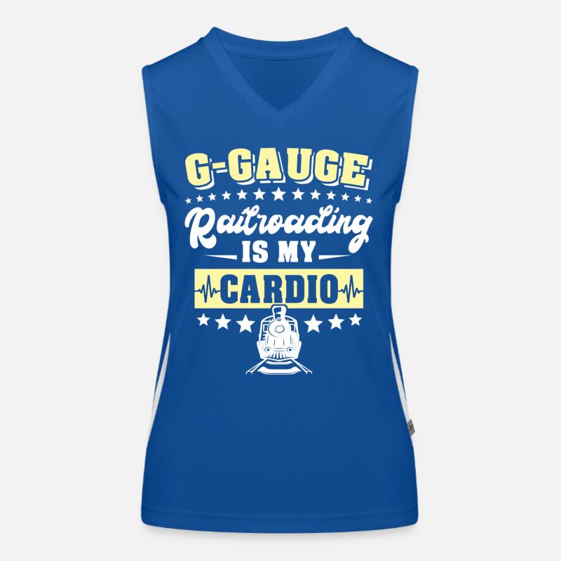Gartenbahn Garteneisenbahn Spur G Funktionelles Kontrast-Tank Top für Frauen