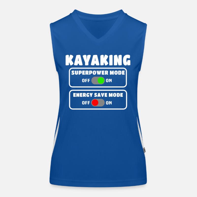 Kayak Kayaking Débardeur respirant contrasté Femme