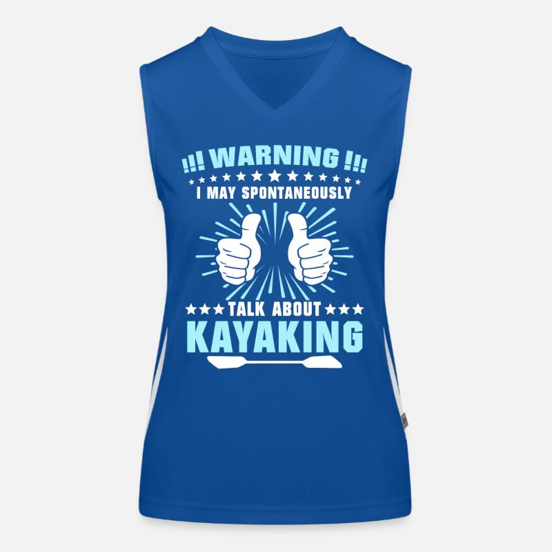 Kayak Kayaking Débardeur respirant contrasté Femme