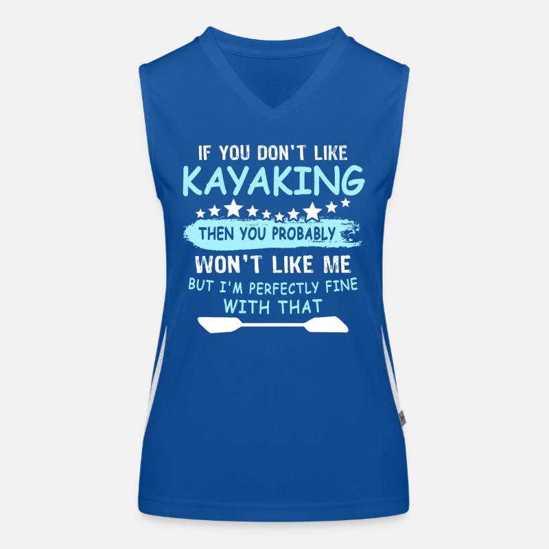 Kayaking Funktionelles Kontrast-Tank Top für Frauen