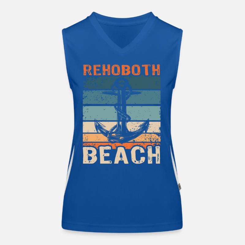 Rehoboth Beach DE Women's Functional Contrast Tank Top