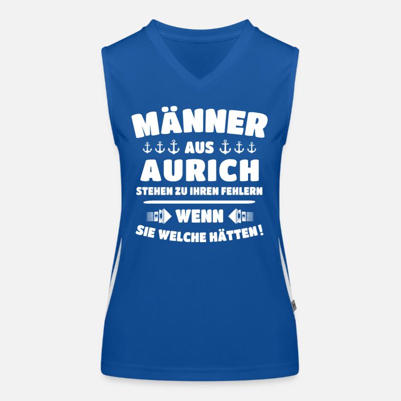 Aurich Auricher Funktionelles Kontrast-Tank Top für Frauen