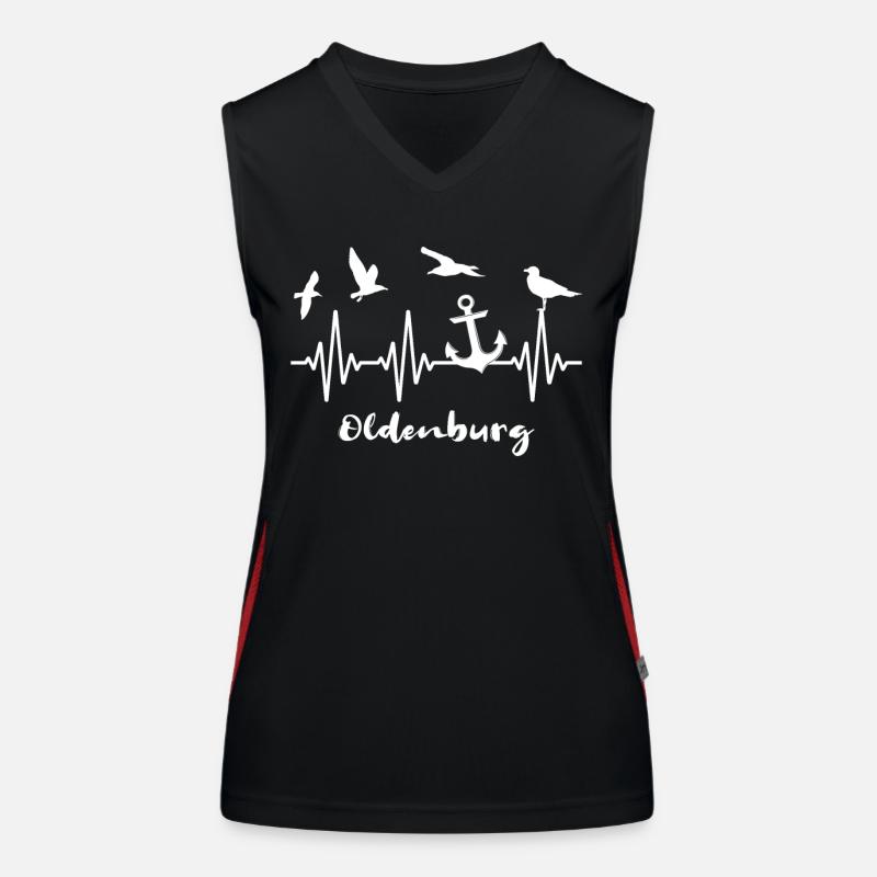 Oldenbourg Oldenburger Débardeur respirant contrasté Femme