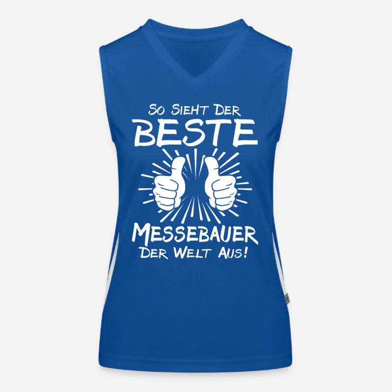 Bester Messebauer Funktionelles Kontrast-Tank Top für Frauen