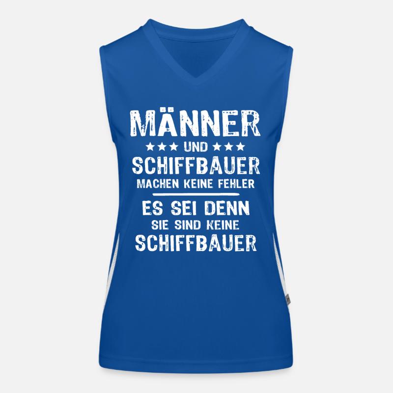 Schiffbauer Funktionelles Kontrast-Tank Top für Frauen