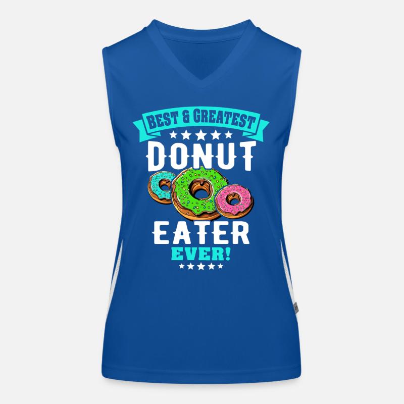 Donut Dear Donut Lovers Women's Functional Contrast Tank Top