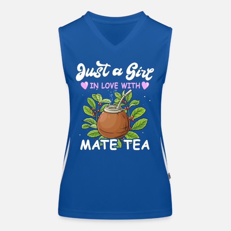 Mate Tee Teetrinker Funktionelles Kontrast-Tank Top für Frauen