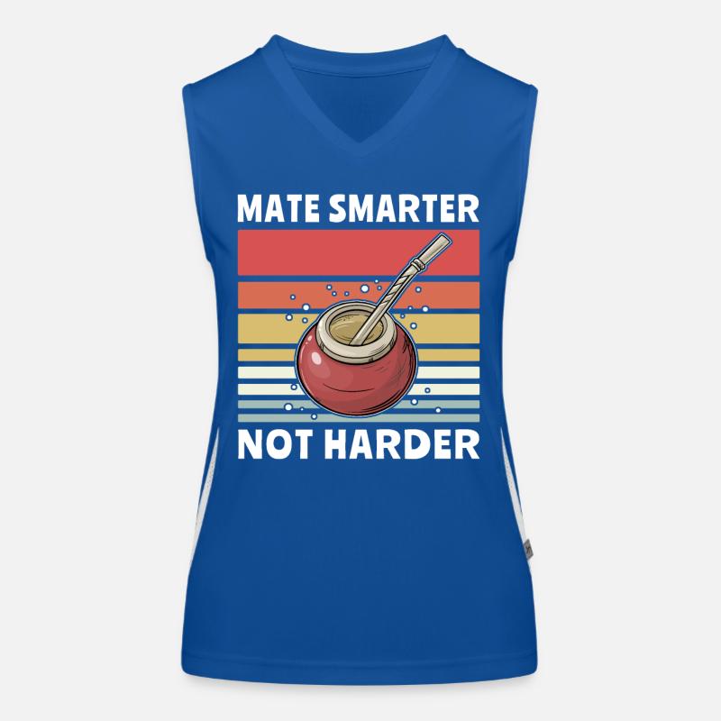 Mate Tee Teetrinker Funktionelles Kontrast-Tank Top für Frauen