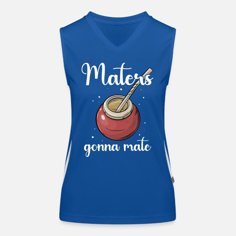 Yerba Mate Tee Funktionelles Kontrast-Tank Top für Frauen