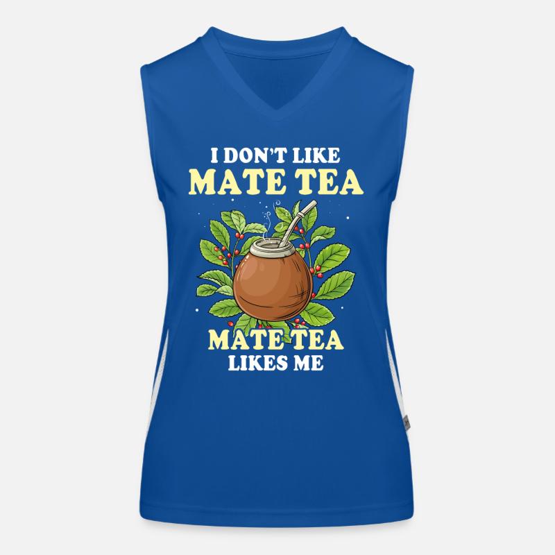 Mate Tee Teetrinker Funktionelles Kontrast-Tank Top für Frauen