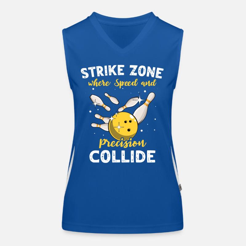 Bowling Women's Functional Contrast Tank Top