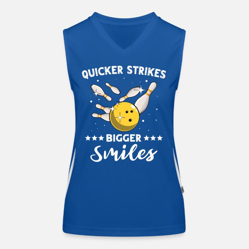 Bowler Bowling Women's Functional Contrast Tank Top