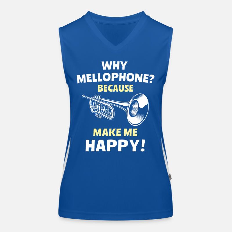 Mellophoniste Débardeur respirant contrasté Femme