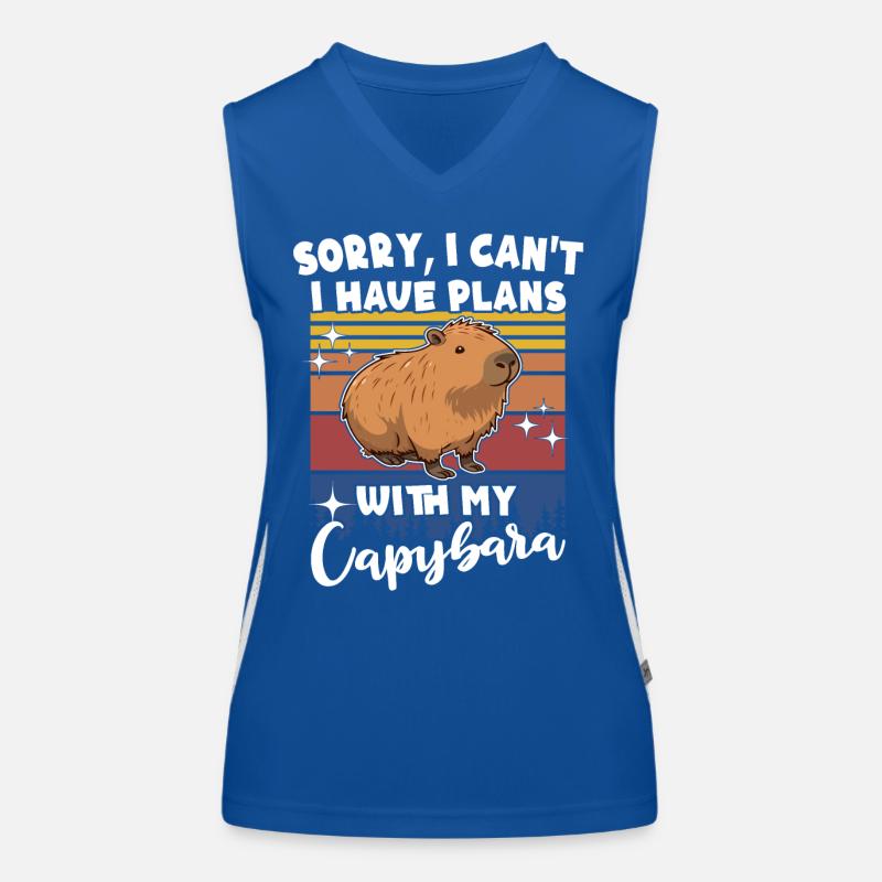 Capybara Débardeur respirant contrasté Femme