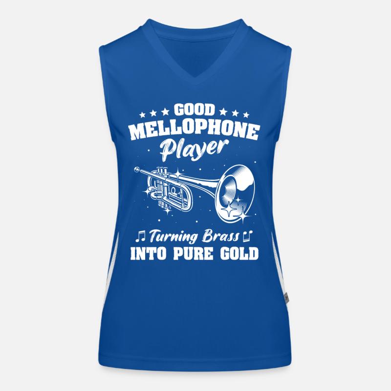 Instruments à vent, instrument, trompette, bugle Débardeur respirant contrasté Femme