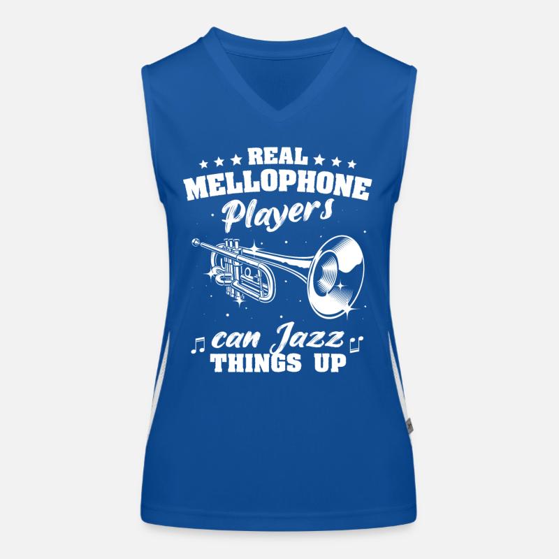 Instruments à vent, instrument, trompette, bugle Débardeur respirant contrasté Femme