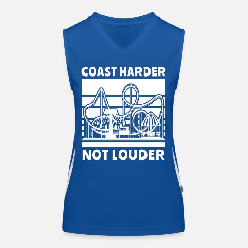 Achterbahn Funktionelles Kontrast-Tank Top für Frauen