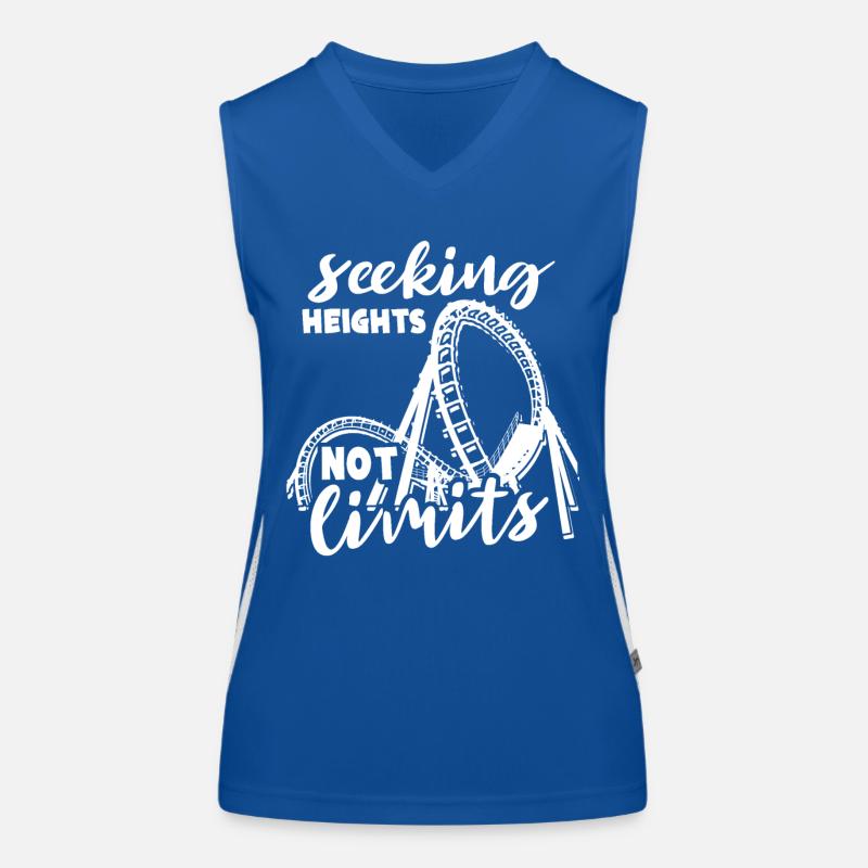 Roller coaster Women's Functional Contrast Tank Top