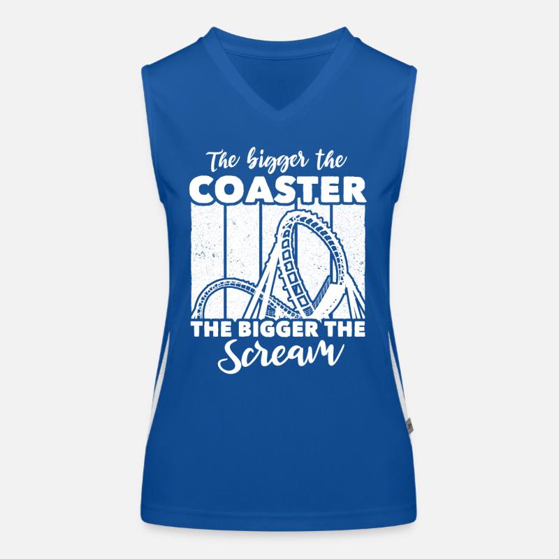 Roller Coaster Women's Functional Contrast Tank Top