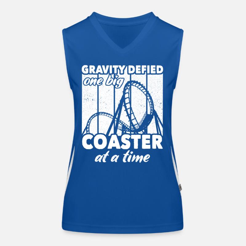 Roller Coaster Roller Coaster Riders Débardeur respirant contrasté Femme