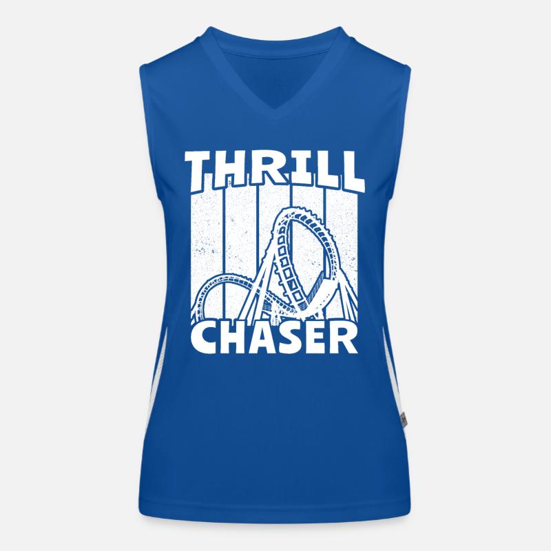 Roller Coaster Roller Coaster Riders Débardeur respirant contrasté Femme