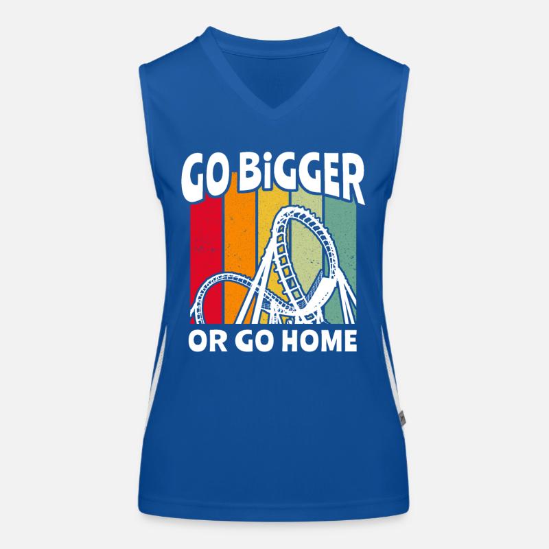 Roller Coaster Roller Coaster Riders Débardeur respirant contrasté Femme