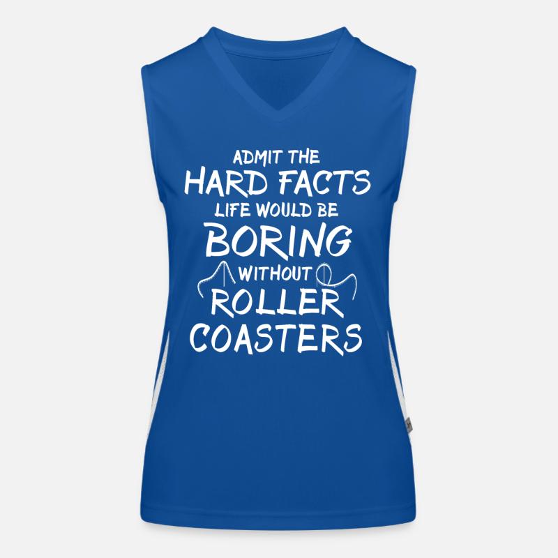 Roller Coaster Women's Functional Contrast Tank Top