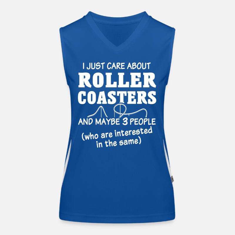 Roller Coaster Women's Functional Contrast Tank Top