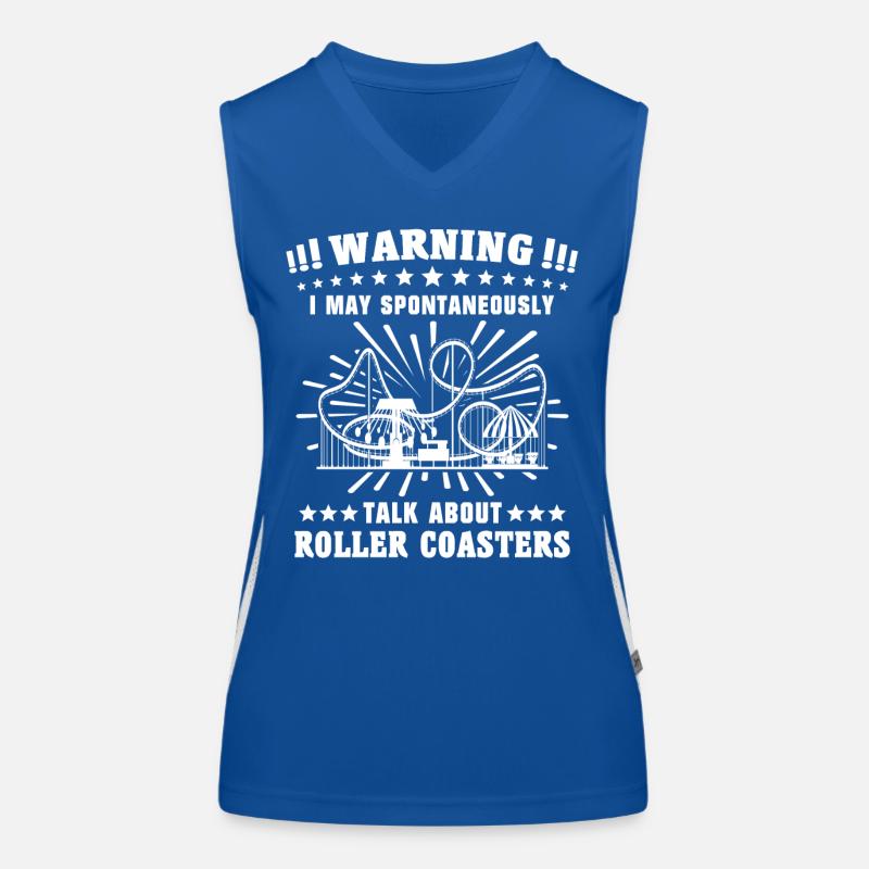 Roller Coaster Women's Functional Contrast Tank Top