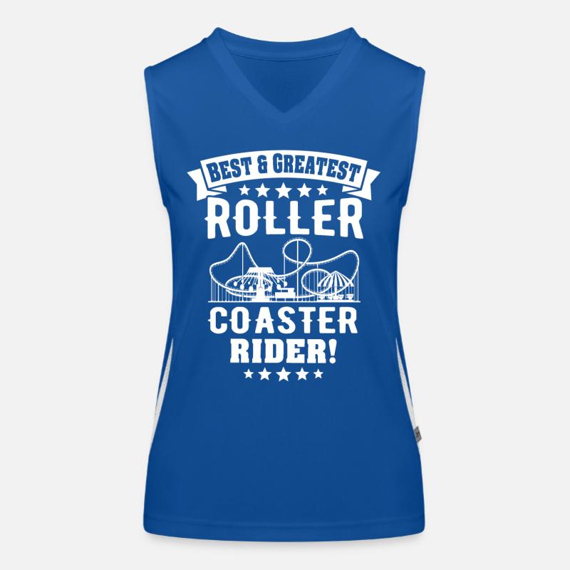 Roller Coaster Women's Functional Contrast Tank Top