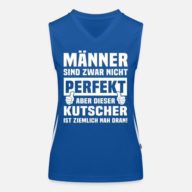 Kutscher Funktionelles Kontrast-Tank Top für Frauen