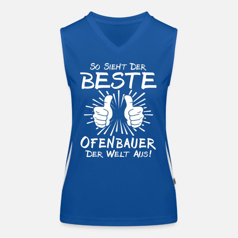 Bester Ofenbauer Funktionelles Kontrast-Tank Top für Frauen