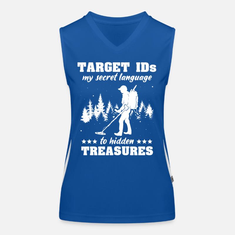 Détecteurs de pêche à la saleté Débardeur respirant contrasté Femme