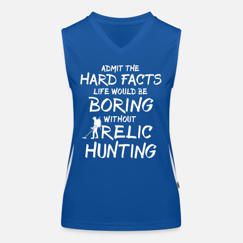 Treasure Hunter Relic Hunter Women's Functional Contrast Tank Top
