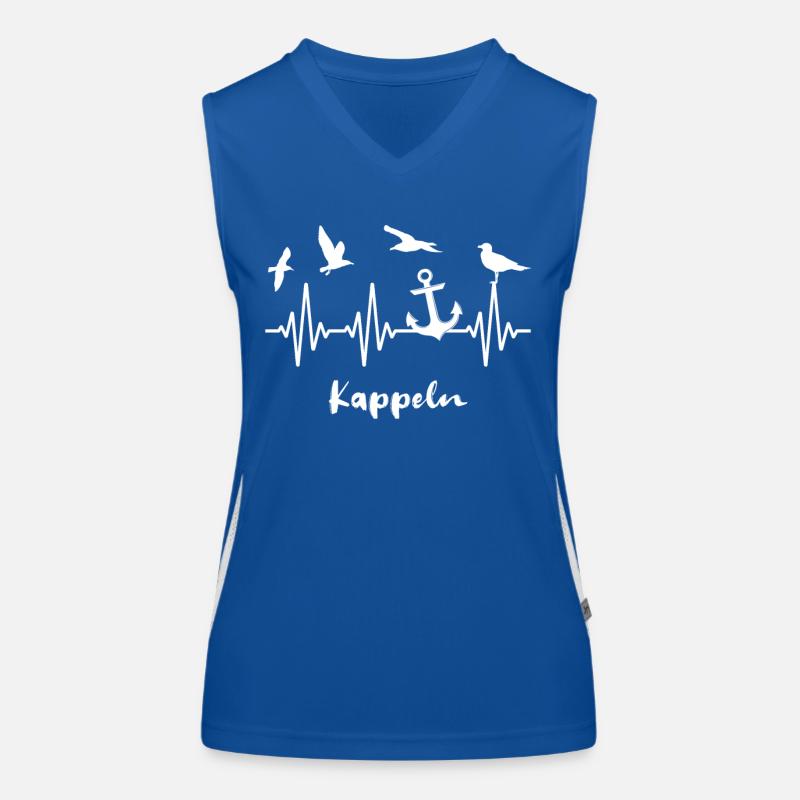 Kappeln EKG Kappelner Funktionelles Kontrast-Tank Top für Frauen