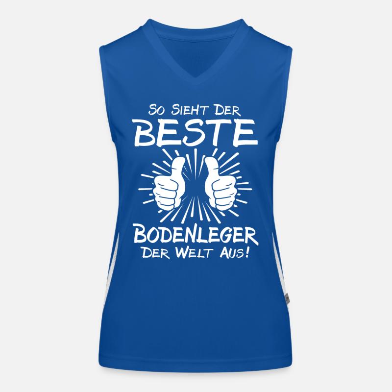 Bester Bodenleger Funktionelles Kontrast-Tank Top für Frauen