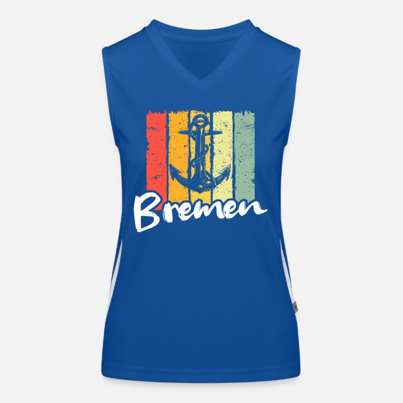 Dictons de Brême Bremer Débardeur respirant contrasté Femme