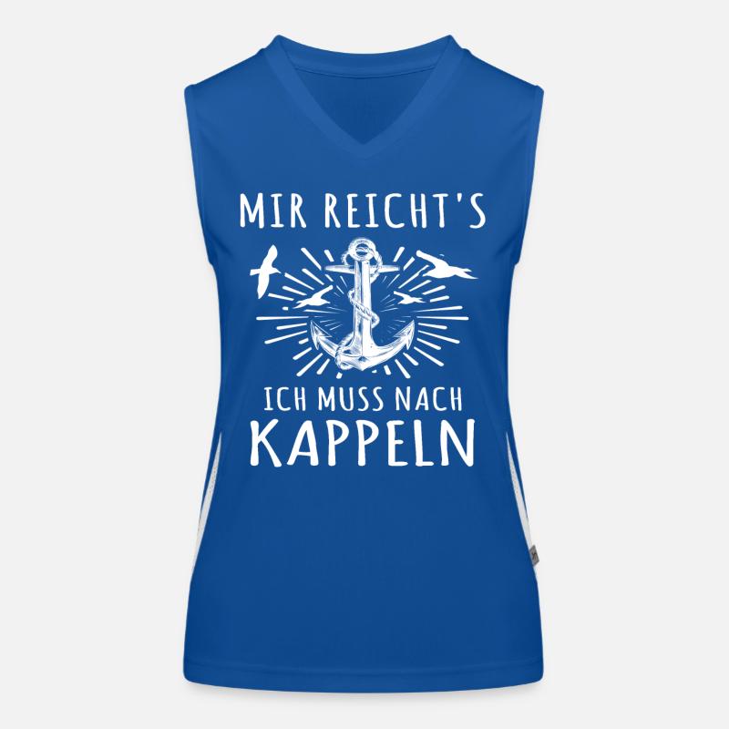 Kappeln Kappelner Funktionelles Kontrast-Tank Top für Frauen