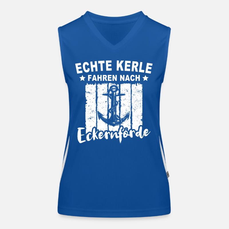 Eckernförde Funktionelles Kontrast-Tank Top für Frauen