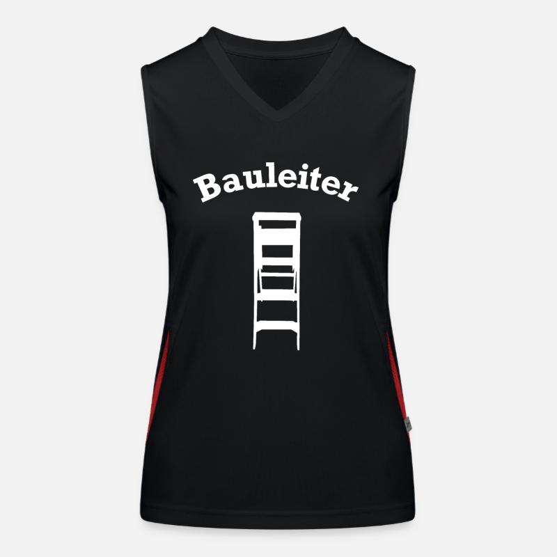 Construction Manager Construction Site Construction Sites Funny Women's Functional Contrast Tank Top